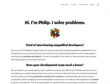 Tablet Screenshot of philip.yurchuk.com